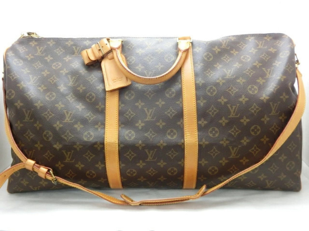 LOUIS VUITTON Keepall Bandouliere Boston Bag Monogram